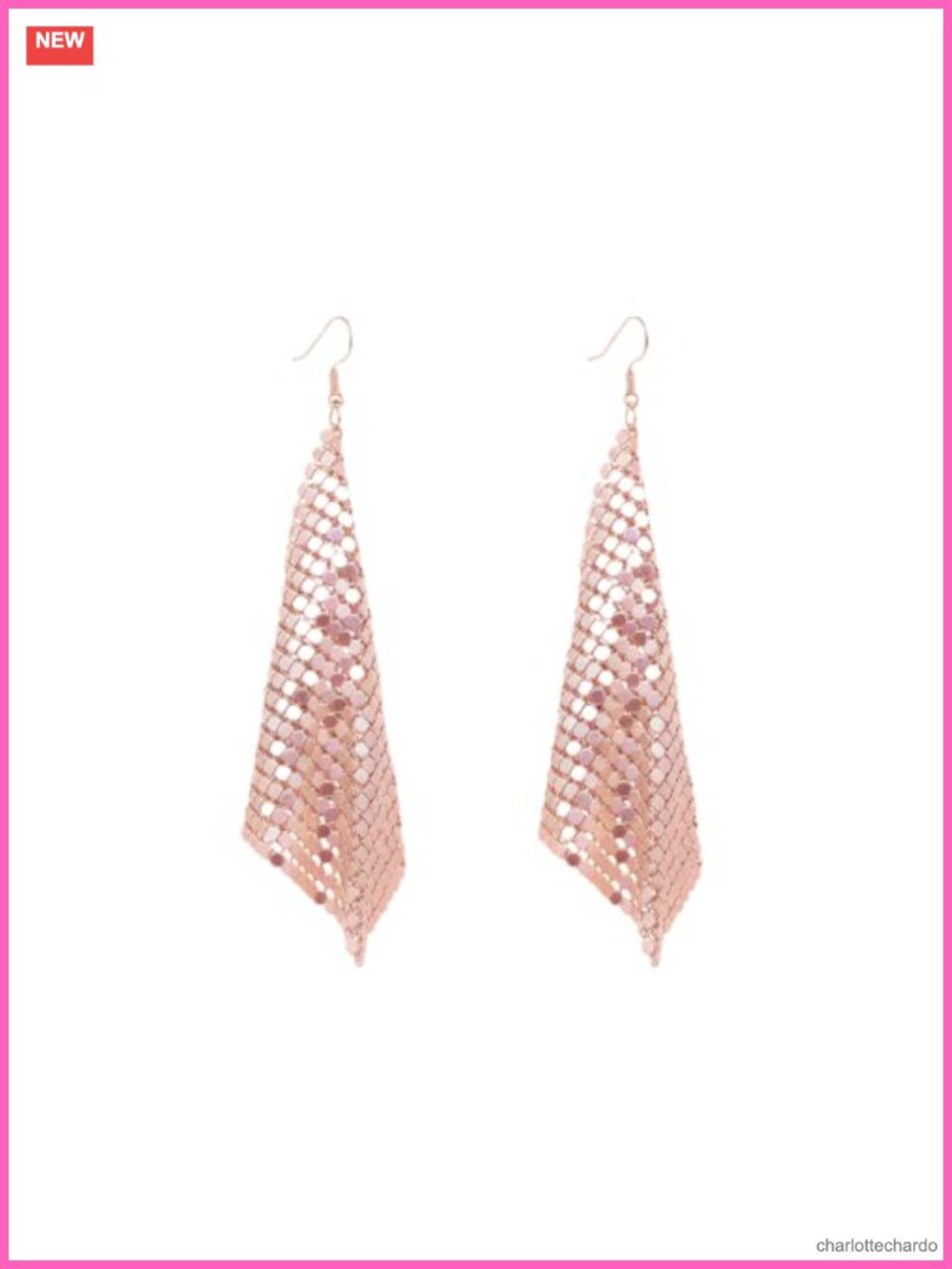 Mesh Sequin Tassel Long Drop Dangle Earrings Lightweight Alloy Fringe Women